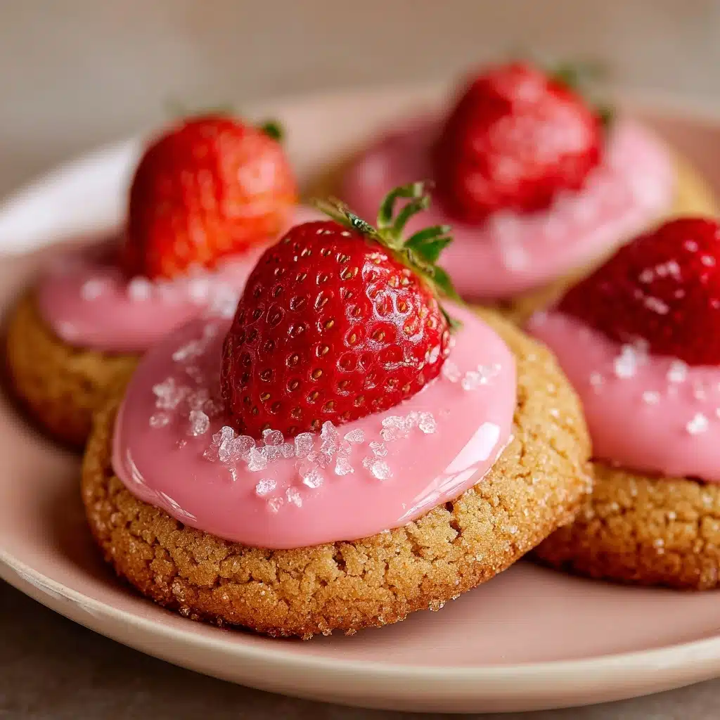 Strawberry Sugar Cookies Recipe