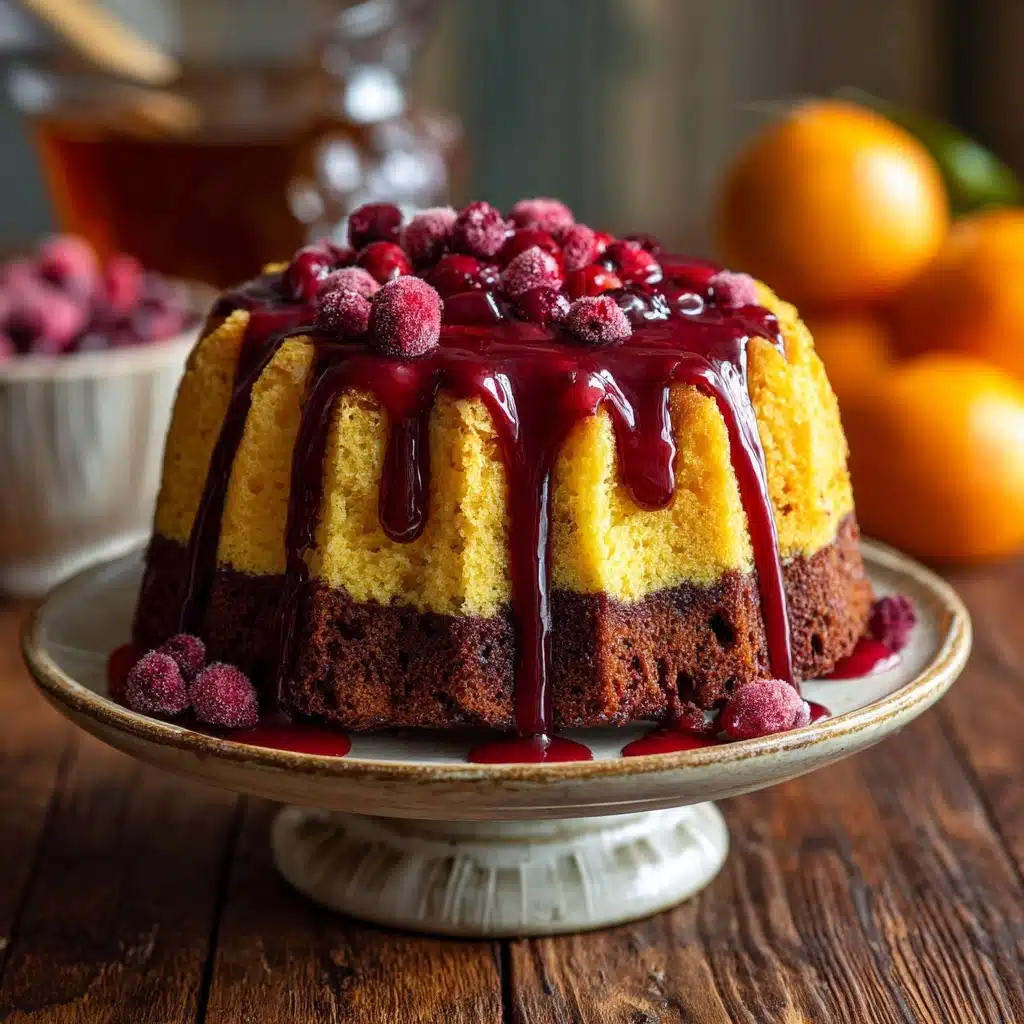 Cranberry Orange Bundt Cake Recipe - Recipe Image