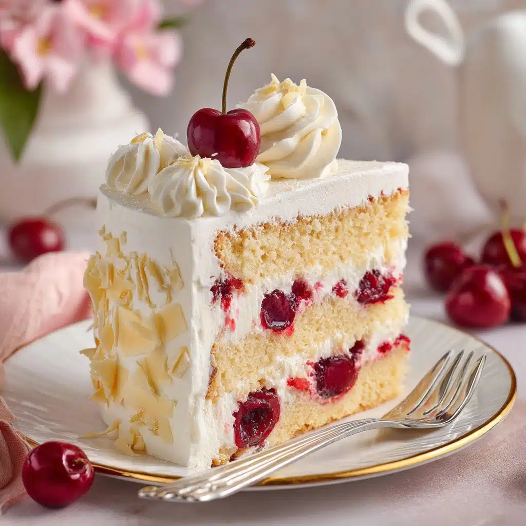 White Forest Cake Recipe - Recipe Image