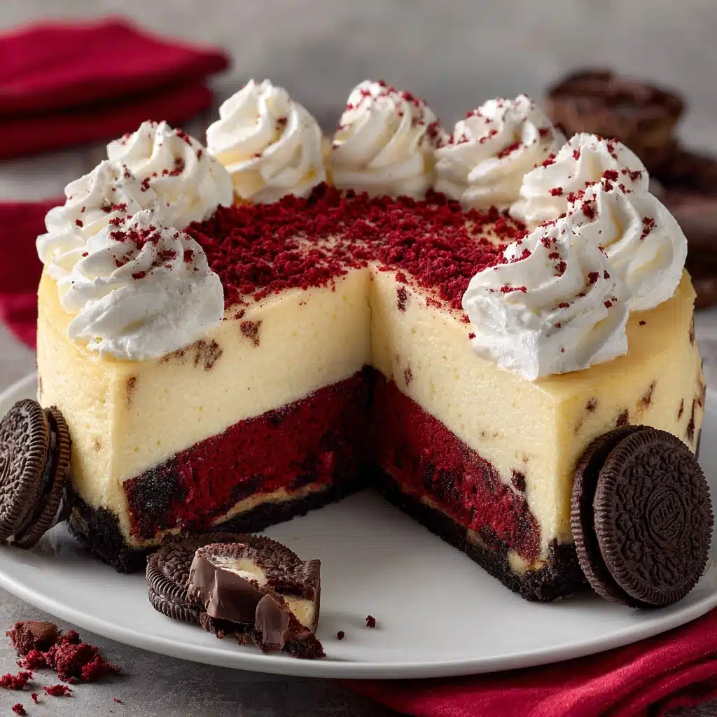 Red Velvet Cheesecake Recipe - Recipe Image