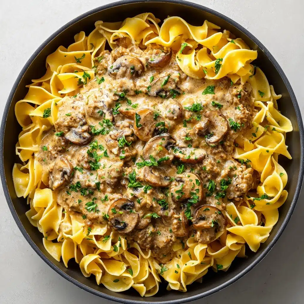 Ground Beef Stroganoff Recipe - Recipe Image
