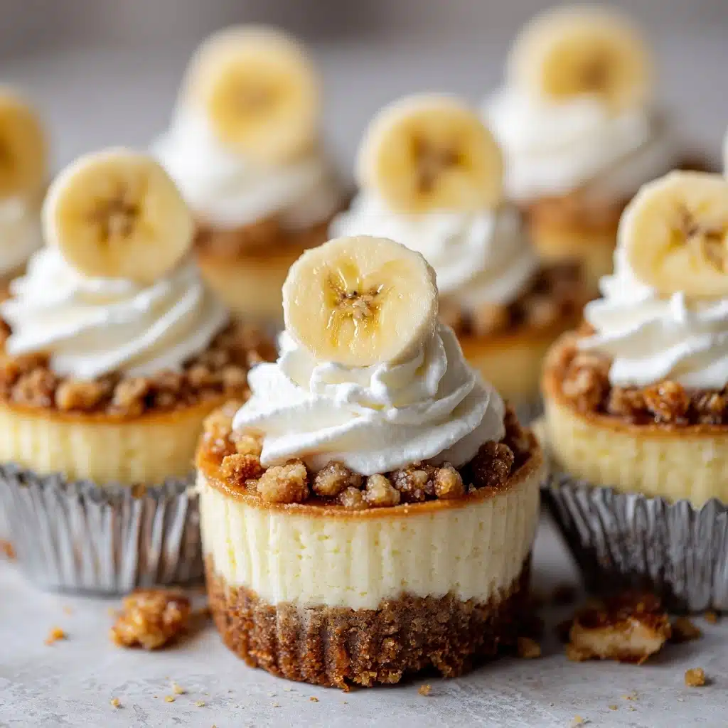 Mini Banana Pudding Cheesecakes Recipe - Recipe Image