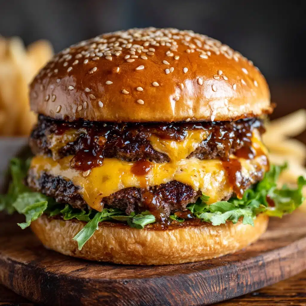 Teriyaki Parmesan Burgers Recipe - Recipe Image