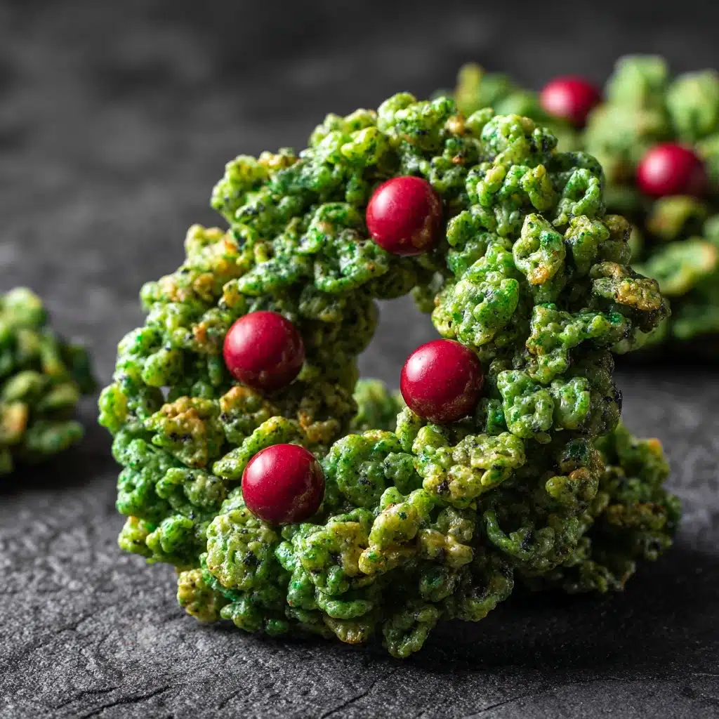 Christmas Cornflake Wreaths Recipe - Recipe Image