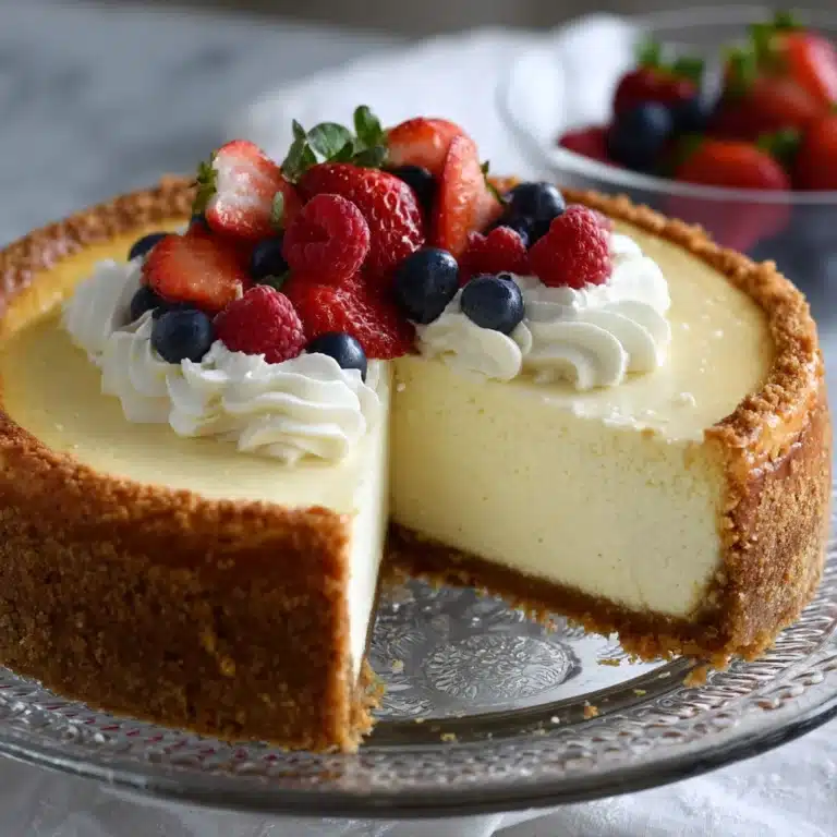 Classic Creamy Cheesecake Recipe