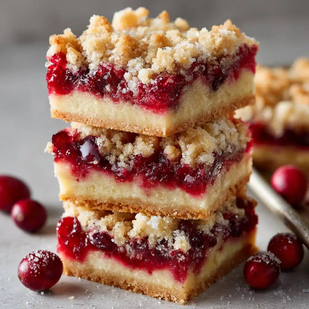 Cranberry Bars Recipe - Recipe Image