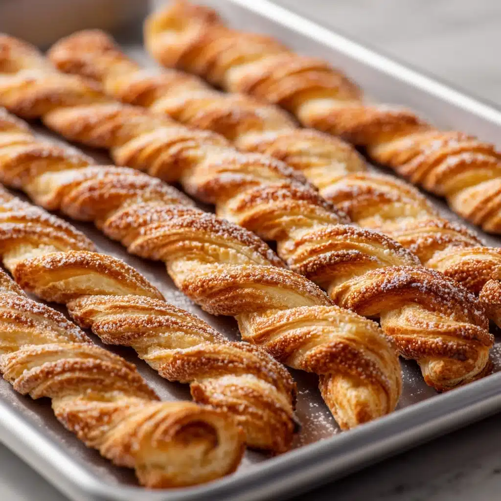Cinnamon Cheesecake Puff Pastry Twists Recipe