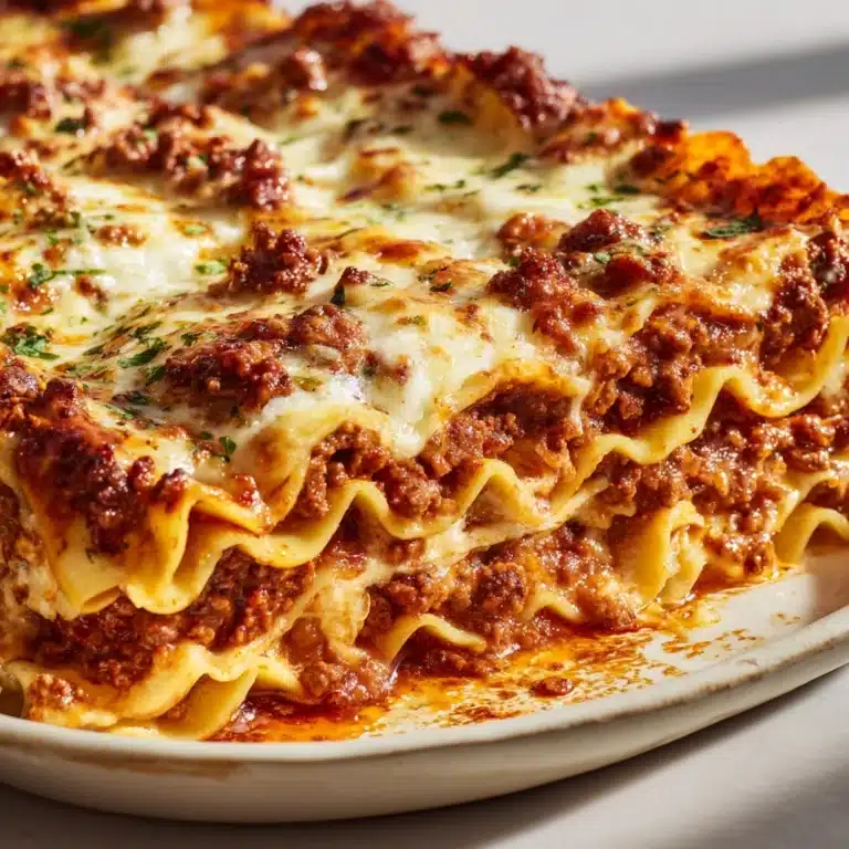 Easy Crockpot Ravioli Lasagna Recipe