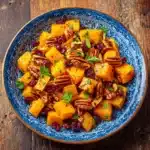 Roasted Butternut Squash with Cranberries and Pecans Recipe