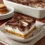 Eclair Cake with Chocolate Ganache Recipe