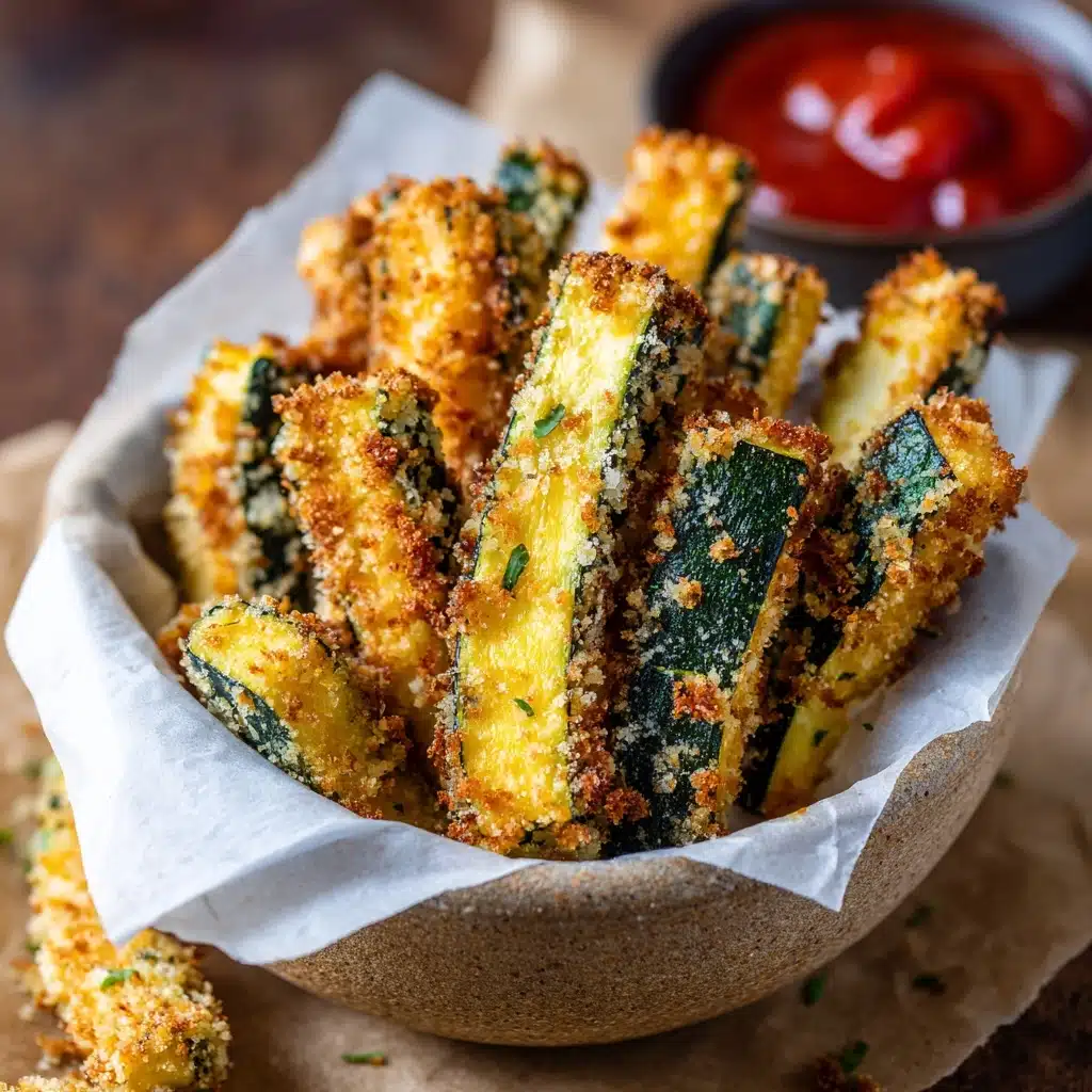 Air Fryer Zucchini Fries Recipe - Recipe Image