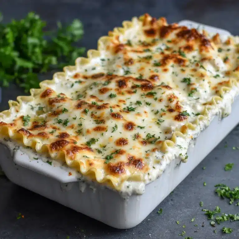 Creamy Chicken Alfredo Lasagna Rolls Recipe
