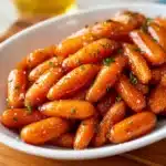 Slow Cooker Maple & Brown Sugar Glazed Carrots Recipe