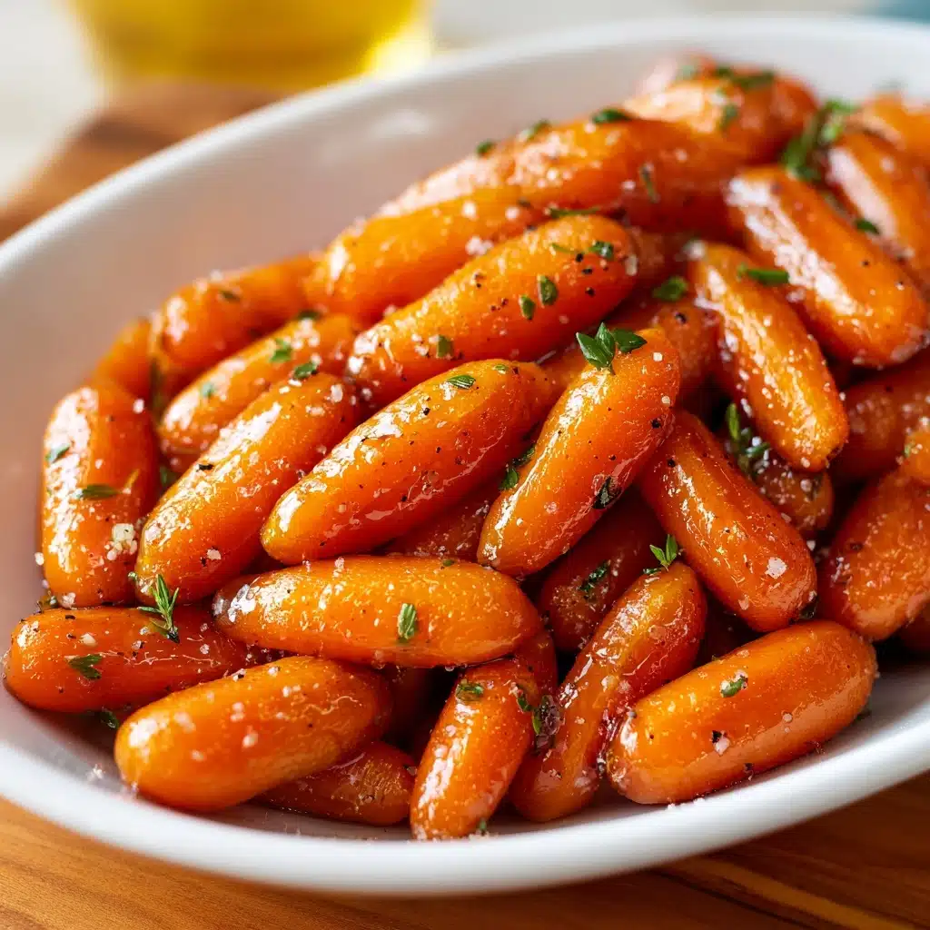 Slow Cooker Maple & Brown Sugar Glazed Carrots Recipe