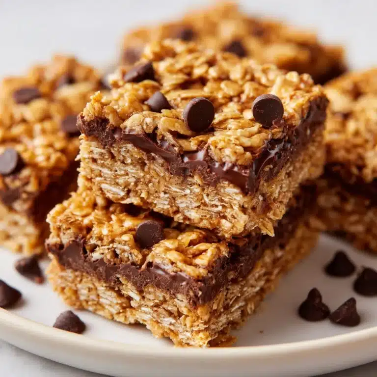 Oatmeal Chocolate Chip Bars Recipe