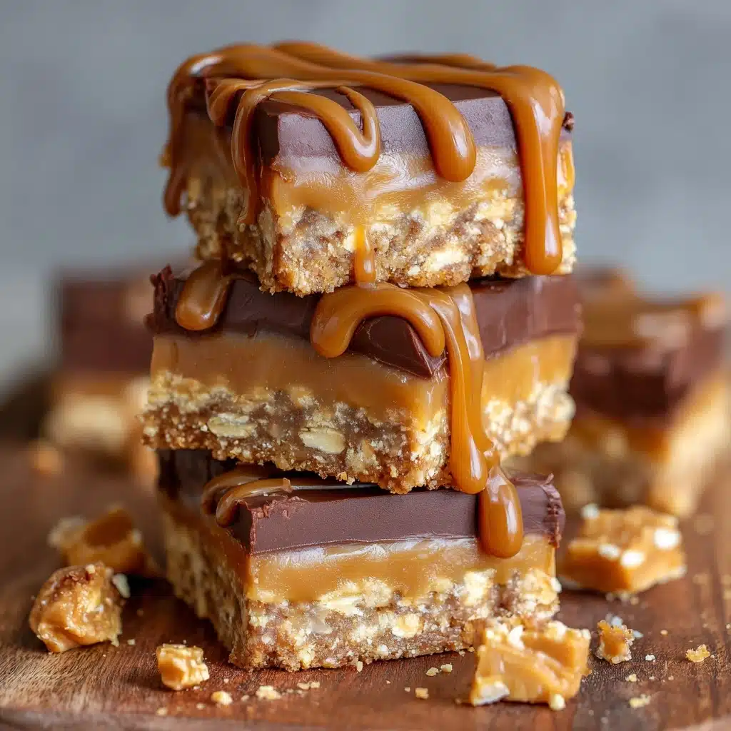 Butterfinger Caramel Crunch Bars Recipe - Recipe Image
