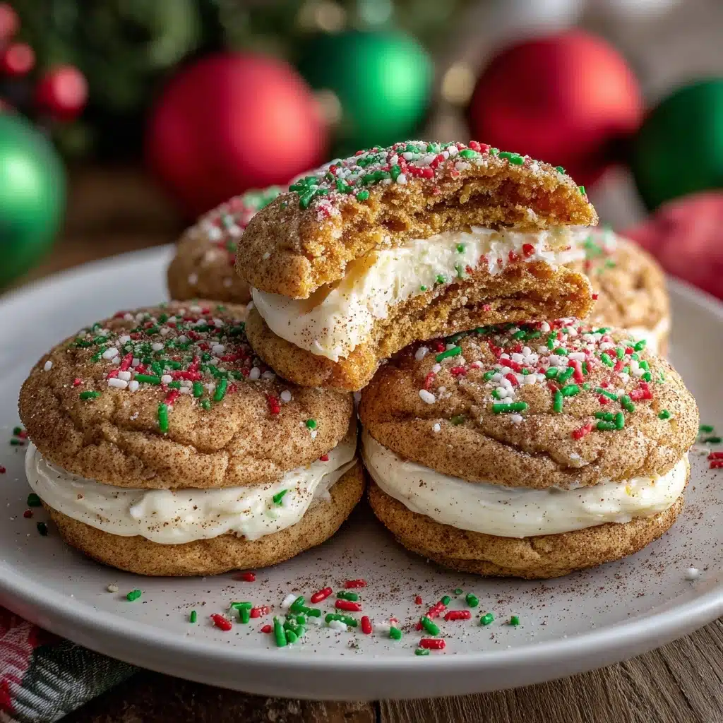 Christmas Cheesecake Snickerdoodles Recipe
