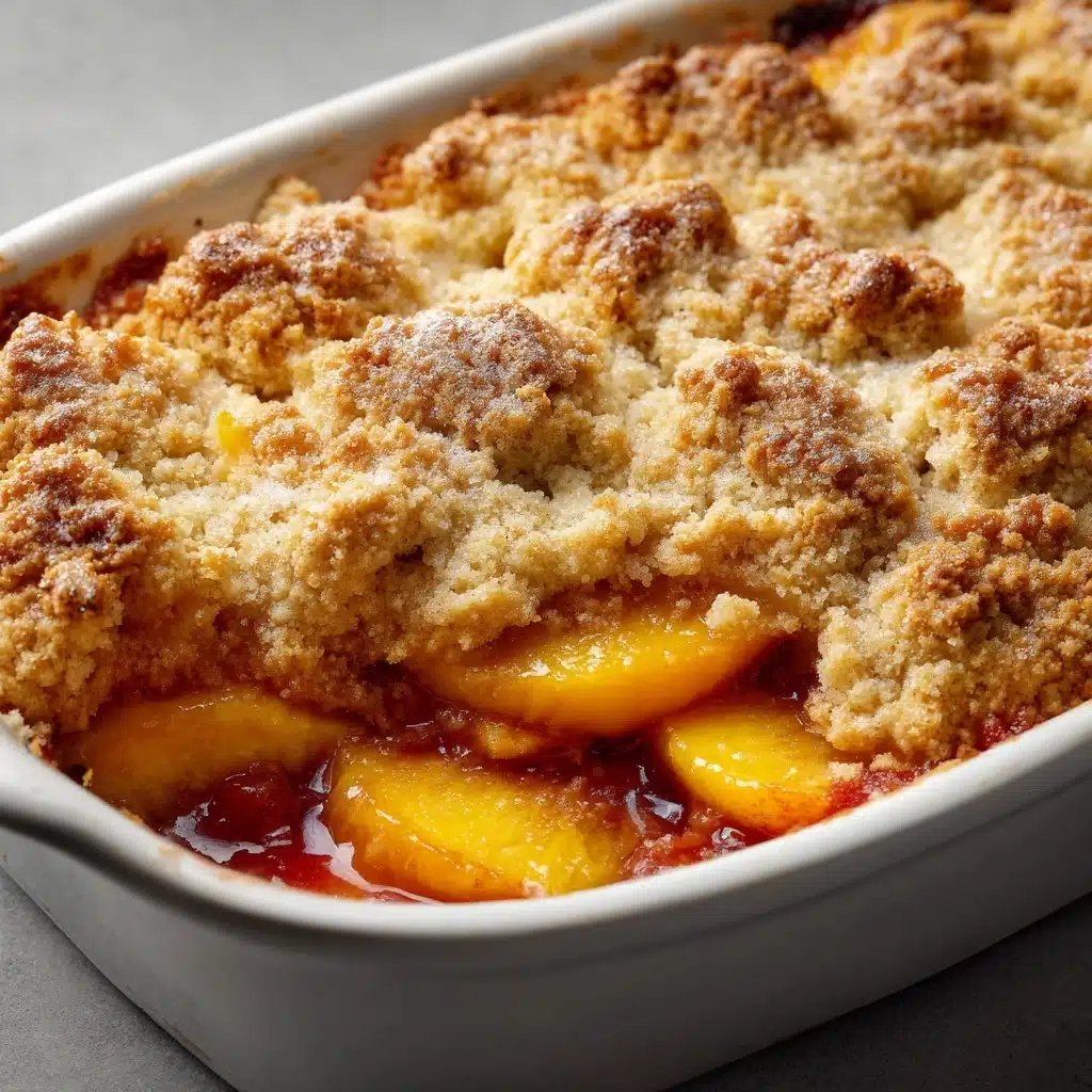 Gluten-Free Peach Cobbler Recipe
