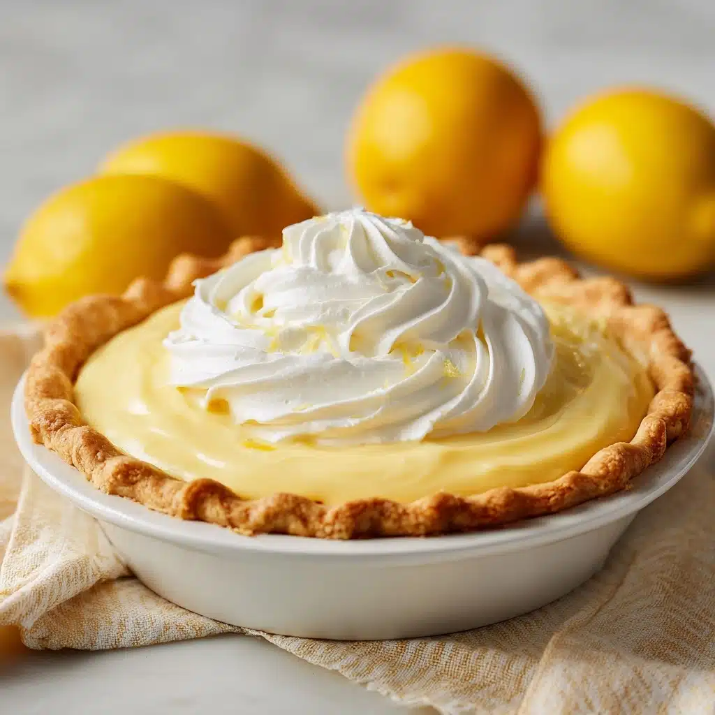 Easy Lemon Cream Pie Recipe - Recipe Image