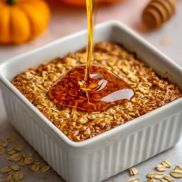 Pumpkin Baked Oatmeal Recipe
