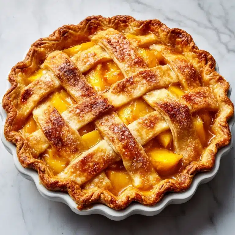 Better Than Grandma’s Peach Pie Recipe