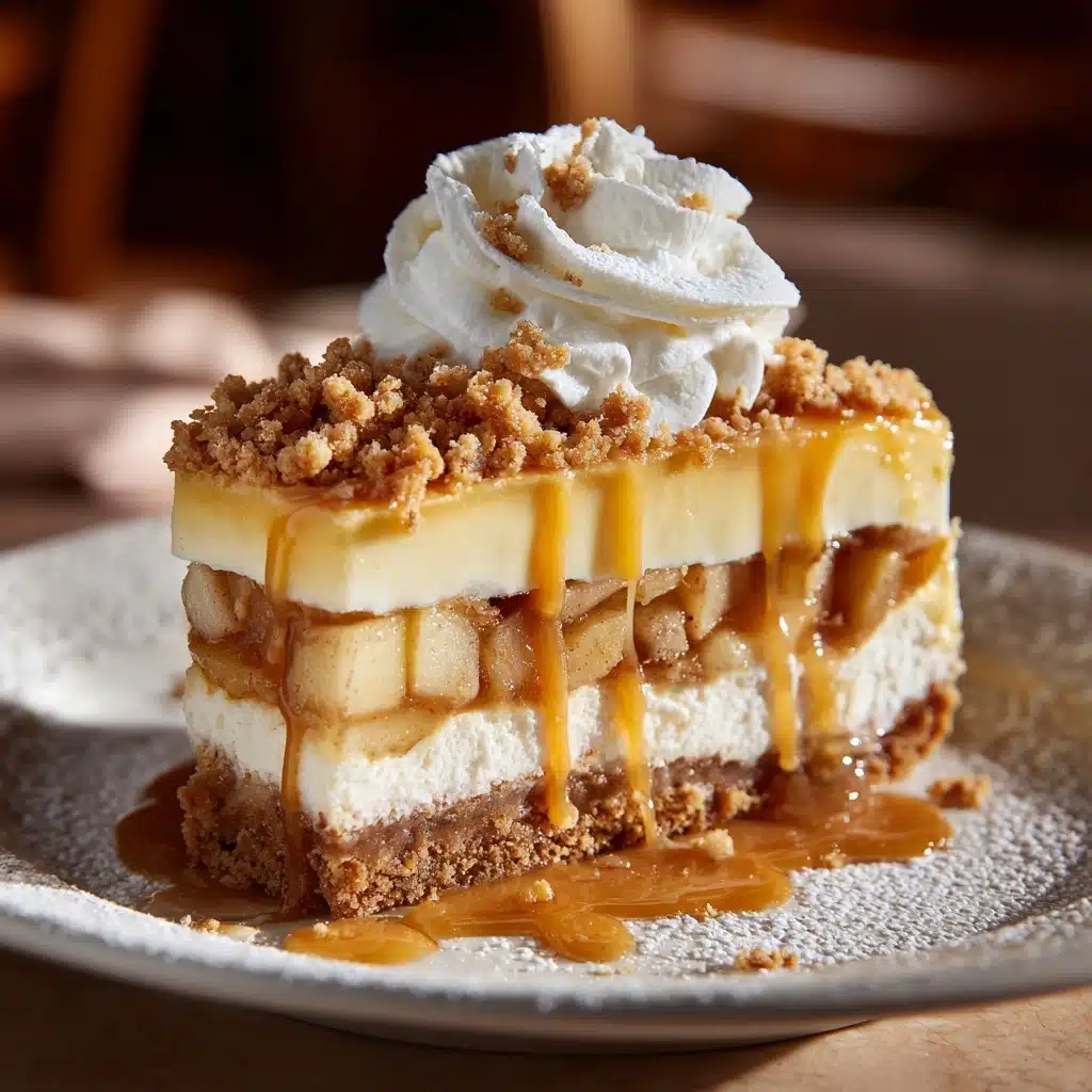 Apple Crisp Cheesecake Recipe