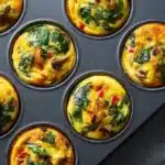 Spinach Quiche Muffins Recipe