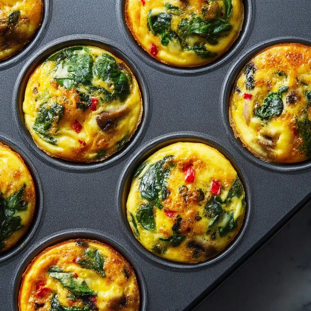 Spinach Quiche Muffins Recipe