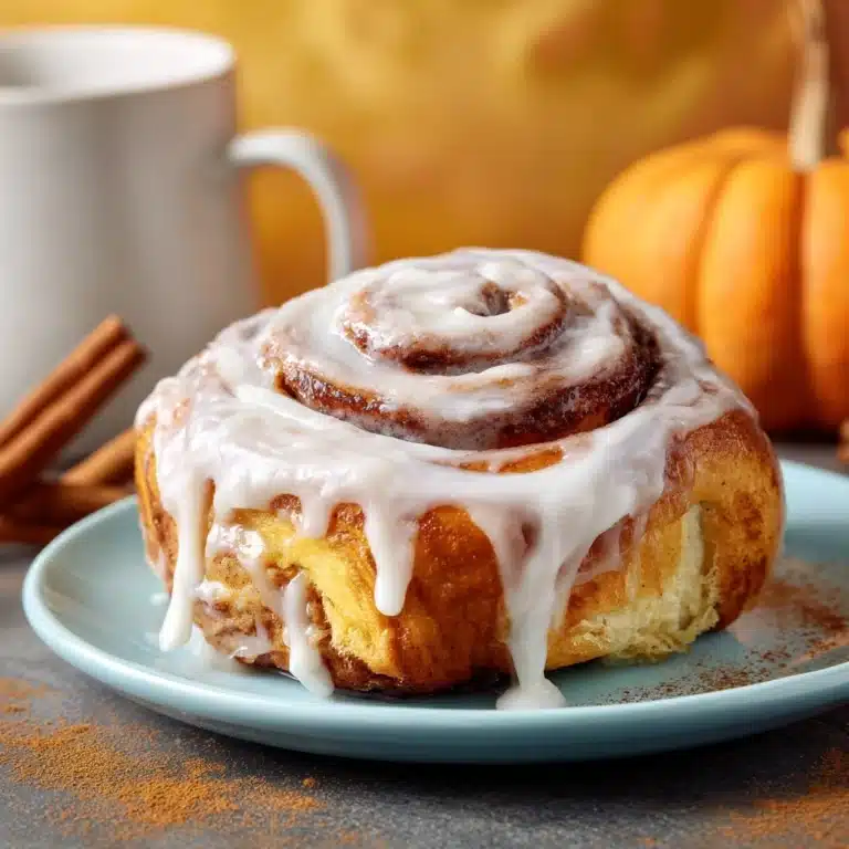 Pumpkin Cinnamon Rolls Recipe