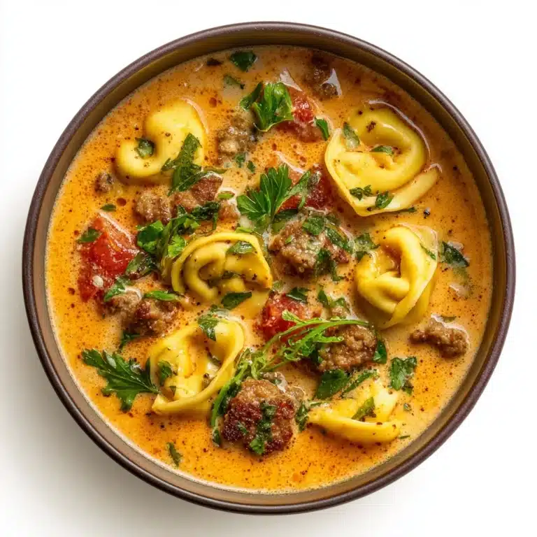 Slow Cooker Creamy Tortellini Soup Recipe