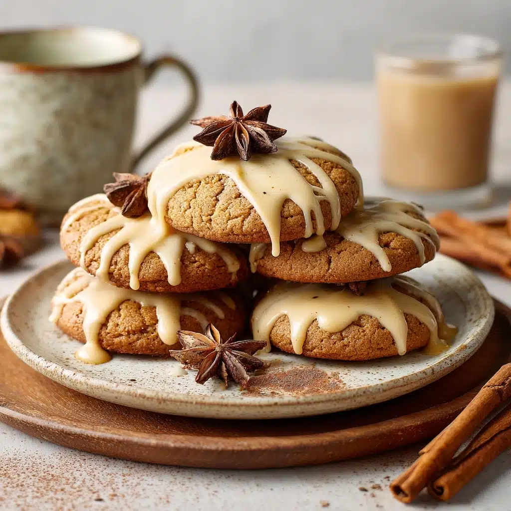Espresso Chai Cookies with Maple Cinnamon Icing Recipe - Recipe Image
