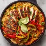 Chicken Fajita Rice Bowl Recipe