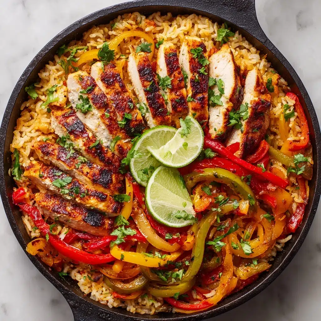 Chicken Fajita Rice Bowl Recipe