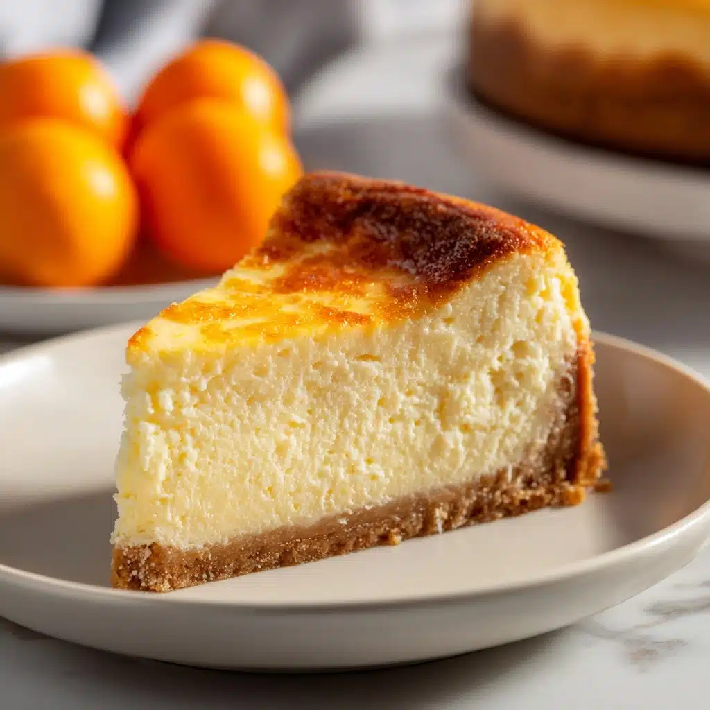 Orange or Clementine Ricotta Cheesecake Recipe