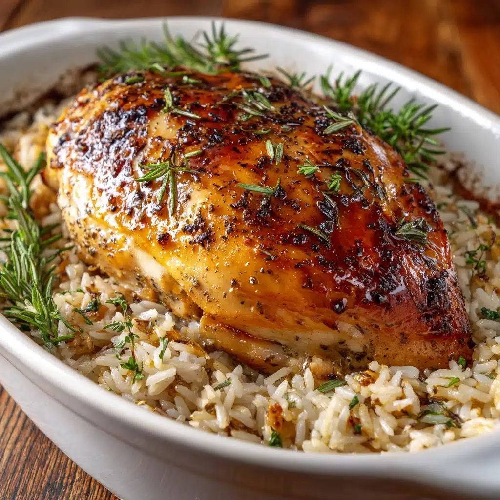 Oven-Baked Chicken and Rice Recipe