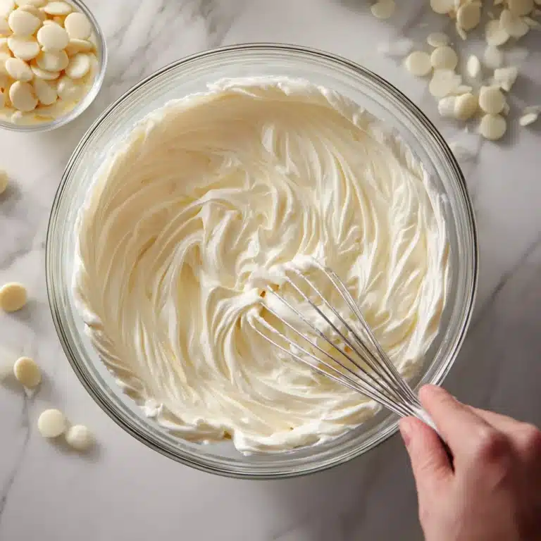 White Chocolate Frosting Recipe