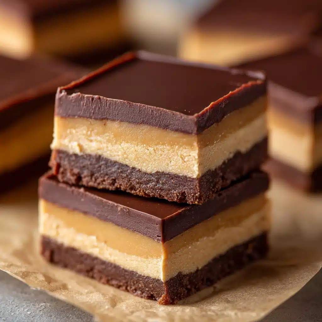 No-Bake Peanut Butter Buckeye Bars Recipe
