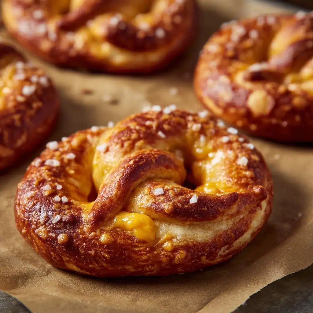 Cheese-Stuffed Pretzels Recipe - Recipe Image