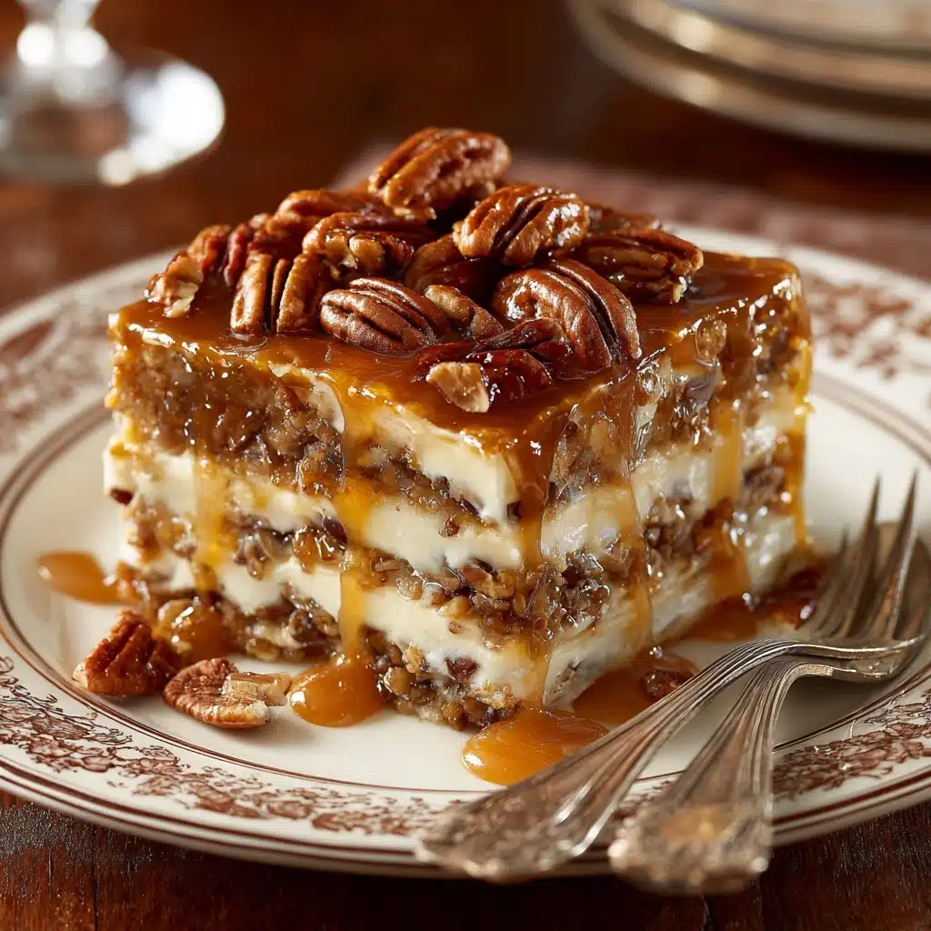 Pecan Pie Lasagna Recipe - Recipe Image