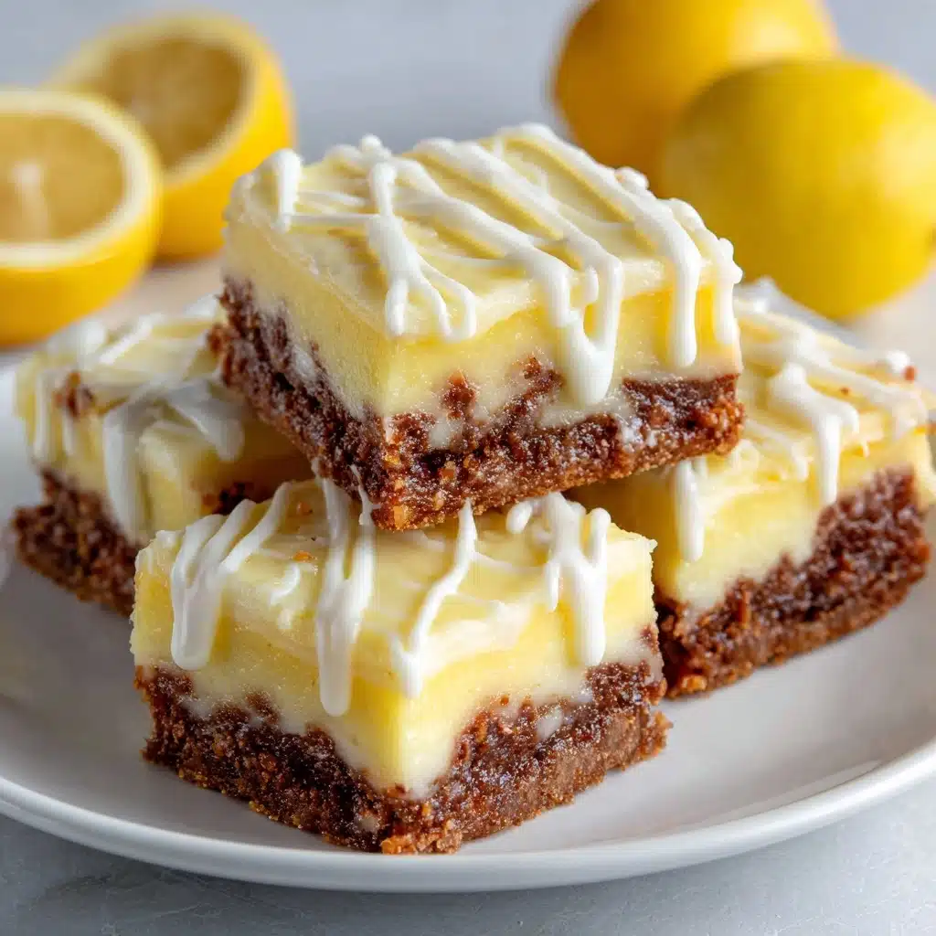 Gluten-Free Lemon Brownies Recipe - Recipe Image