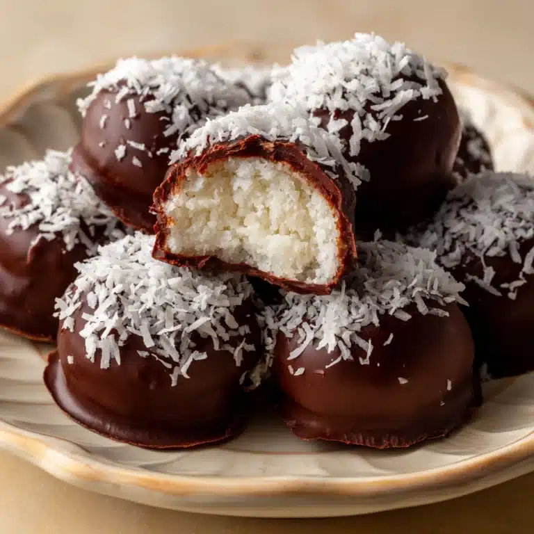 No-Bake Coconut Cream Balls Recipe