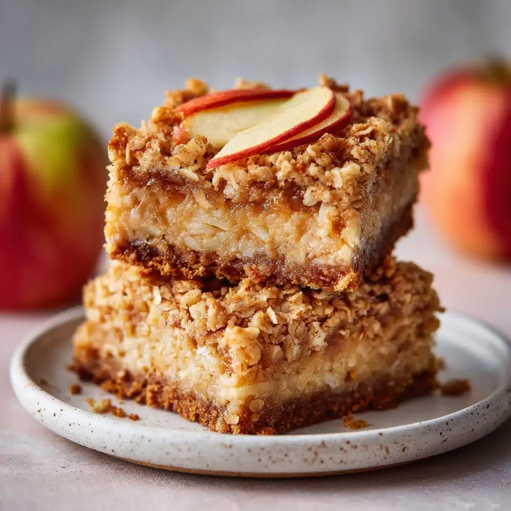 Healthy Breakfast Oatmeal Apple Cake Recipe