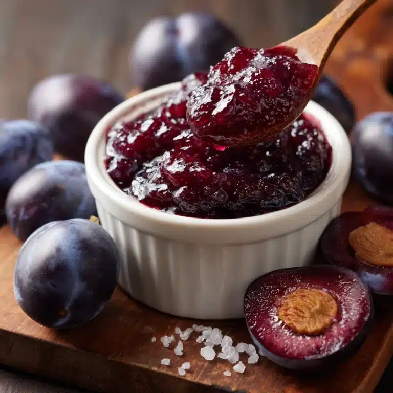 Easy Plum Jam Recipe