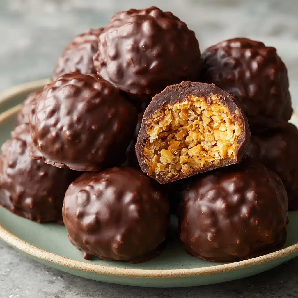 Chocolate Rice Krispie Balls Recipe - Recipe Image