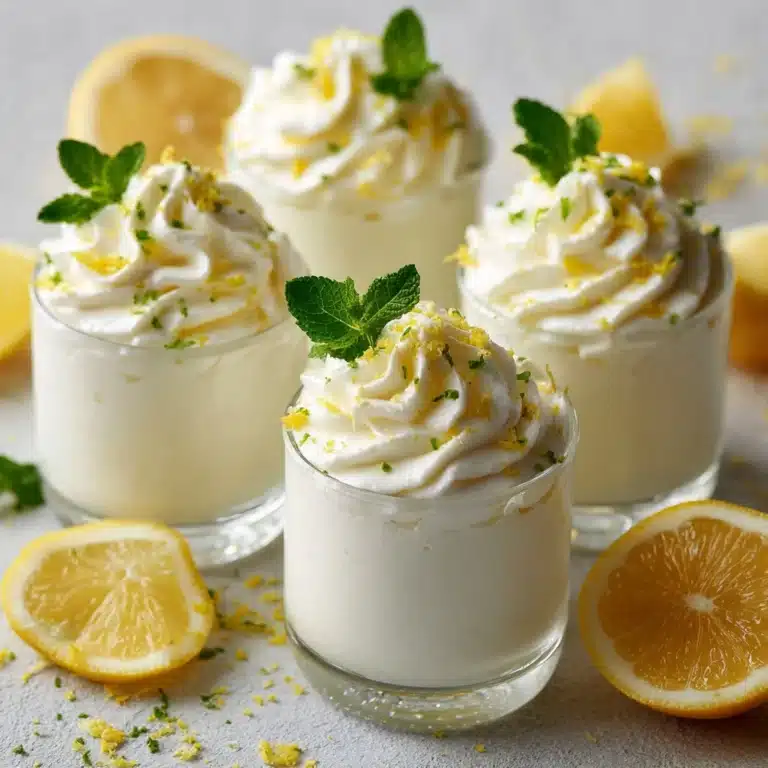 Easy Lemon Mousse Recipe