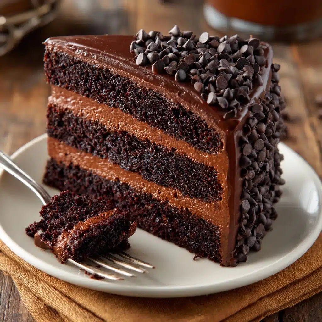 Triple Chocolate Cake Recipe