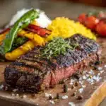 Pepper Steak with Bell Peppers and Onion Recipe