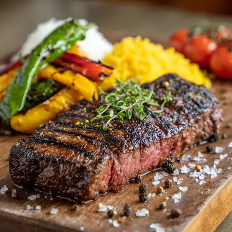 Pepper Steak with Bell Peppers and Onion Recipe