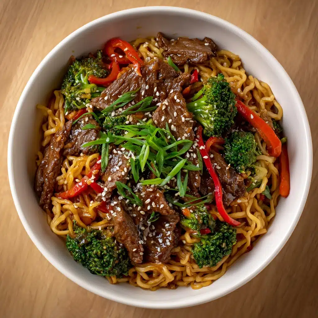 Hoisin Beef Noodles Recipe - Recipe Image