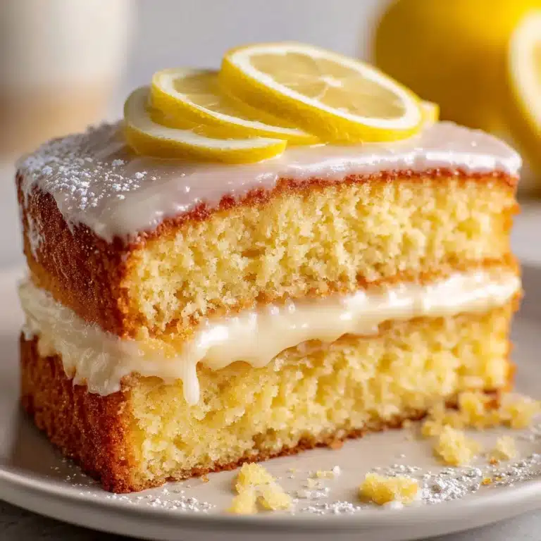 Lemon Gooey Butter Cake Recipe